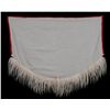 Image 2 : Northwest Coast Button Blanket Cape with Killer Whale Design and Mother of Pearl Buttons and Wool Tr