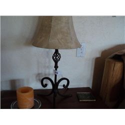 WROUGHT IRON LAMP