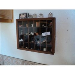 "WHAT NOT" SHELF & ITEMS