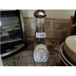 PEPPER GRINDER & TIMER
