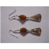 Image 1 : 45 ct Semi Precious Stone Earring .925 Sterling Silver