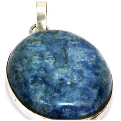 Natural 109.41 ctw Semi Precious .925 Sterling Pendant