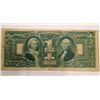 Image 2 : RARE 1896 $2 US Educational Note Silver Certificate, F