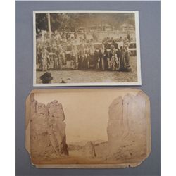 OLD PHOTOGRAPH AND CABINET CARD