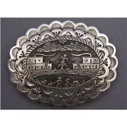 NAVAJO BELT BUCKLE