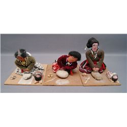THREE NAVAJO DOLLS