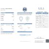 Image 2 : Diamond EGL Cert. ID:3111094120 Pear 1.10 ctw D, Si2