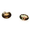 Image 1 : Natural 2.32ctw Bi-Color Tourmaline Oval (2) Stone