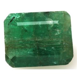 Natural 3.41ctw Emerald Emerald Cut Stone