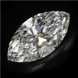 Diamond EGL Certified Marquise 1.33 ctw H, VS1