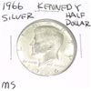1966 Kennedy SILVER Half Dollar *RARE MS HIGH GRADE - NICE COIN*!!