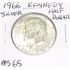 1966 Kennedy SILVER Half Dollar *RARE MS-65 HIGH GRADE - NICE COIN*!!