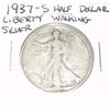 1937-S Liberty Walking SILVER Half Dollar *PLEASE LOOK AT PICTURE TO DETERMINE GRADE - NICE COIN*!!