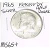 1965 Kennedy SILVER Half Dollar *MS-65+ HIGH GRADE - NICE COIN*!!