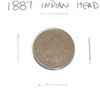 1887 Indian Head Penny *PLEASE LOOK AT PICTURE TO DETERMINE GRADE*!!