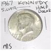 1967 SILVER Kennedy Half Dollar *RARE MS HIGH GRADE*!!