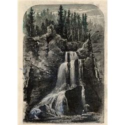 CRYSTAL FALLS from a collection of rare prints