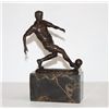 Image 1 : Excellent Soccer Player World Cup Bronze Sculpture Af