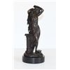 Image 1 : Alluring Bronze Sculpture Single Standing Goddess