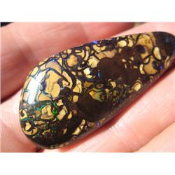 ENORMOUS HIGH POLISHED BOULDER MATRIX OPAL 111.00 CTS m