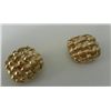 Image 2 : VINTAGE GIVENCHY FRENCH HAUTE COUTURE LATTICE EARRINGS