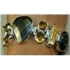 Image 1 : Attractive CITRINE OCEAN JASPER BIWA PEARL APACHE GOLD