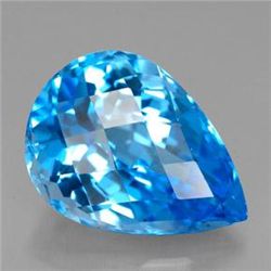 12.23ct Swiss Blue Topaz