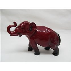 Royal Doulton "Flambeware" elephant.