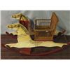 Image 1 : Antique child's rocking horse.