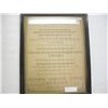 Image 1 : Framed Early Canadian Sampler