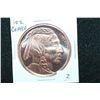 Image 1 : 2012 "Buffalo Nickel" Copper Round; .999 Fine Copper 1 Oz.