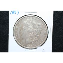 1883 Silver Morgan $1