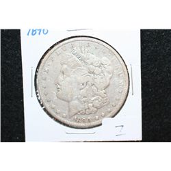 1890 Silver Morgan $1