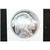 Image 2 : Golden State Mint "Buffalo Nickel" Silver Round; .999 Fine Silver 1 Oz.