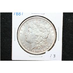 1881 Silver Morgan $1