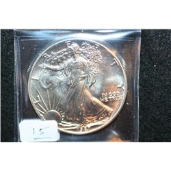 1987 Silver Eagle $1