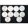 Image 1 : Walking Liberty Half Dollar; Various Dates & Conditions, Lot of 10