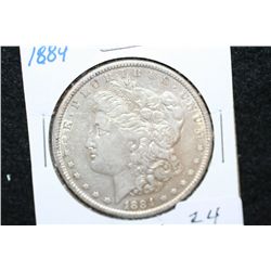 1884 Silver Morgan $1