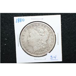 1880 Silver Morgan $1