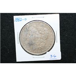1882-O Silver Morgan $1