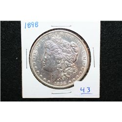 1898 Silver Morgan $1
