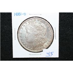 1881-O Silver Morgan $1