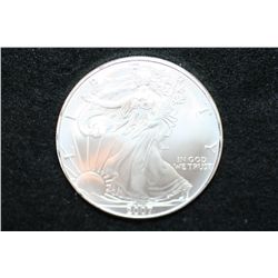 2007 Silver Eagle $1