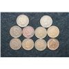 Image 1 : Indian Head Penny; Various Dates & Conditions, Lot of 10