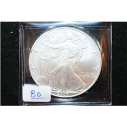 2007 Silver Eagle $1