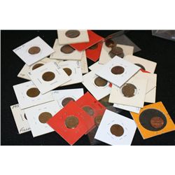 Lincoln Penny, Various Dates & Conditions, Lot of 35