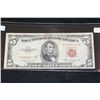 Image 1 : 1953-B United States Note $5, Red Seal