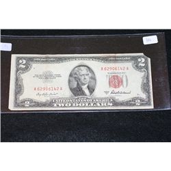 1953-A United States Note $2, Red Seal