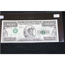 2001 One Million Dollar, FAKE Bill