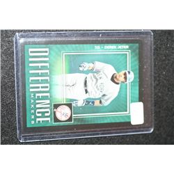 2003 MLB The Upper Deck Derek Jeter-New York Yankees Difference Makers Baseball Trading Card